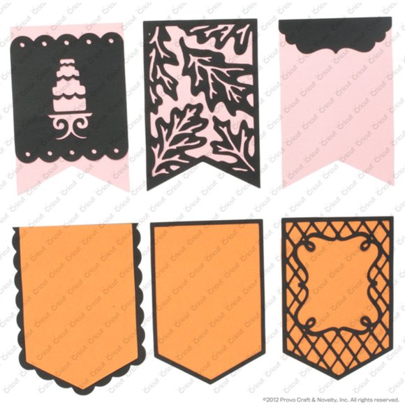 Cricut Projects PRETTY PENNANTS shape - Picture 6 of 16